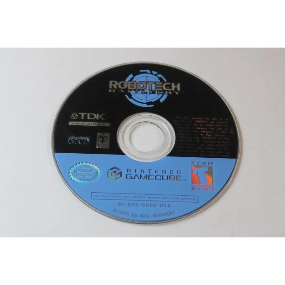 Robotech: Battlecry (Nintendo GameCube, 2002) Game Disc Only, Tested/Works